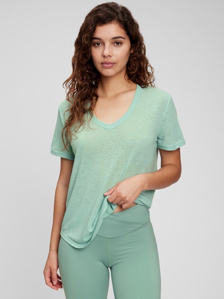 GAP Тениска GAP от лен