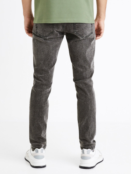 Celio Тъмно сиви мъжки дънки с къса кройка Celio C25 Dosley25
