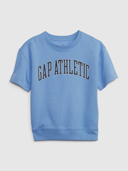 GAP Бебешки суитшърт с къс ръкав Gap Athletic GAP