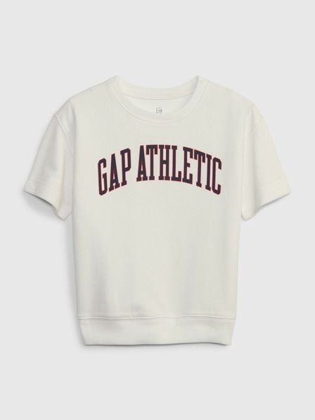 GAP Бебешки суитшърт с къс ръкав Gap Athletic GAP