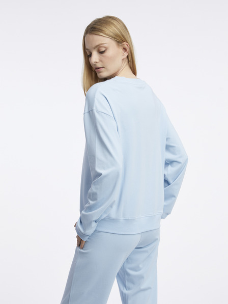 HUGO Светлосин дамски суитчър HUGO