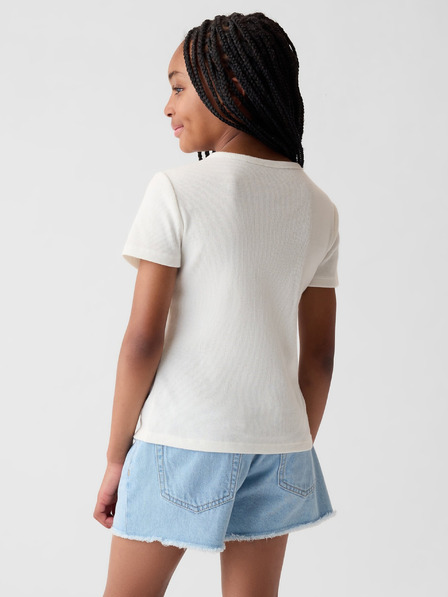 GAP Бебешка памучна тениска GAP