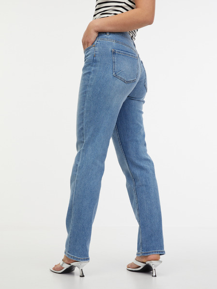 Orsay Светлосини дамски straight fit дънки ORSAY