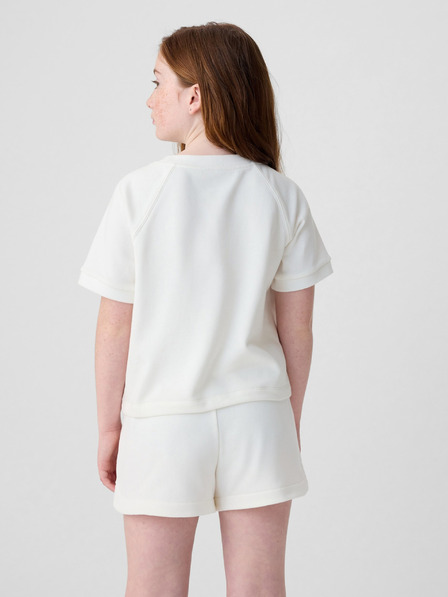 GAP Детски суитшърт с къс ръкав GAP
