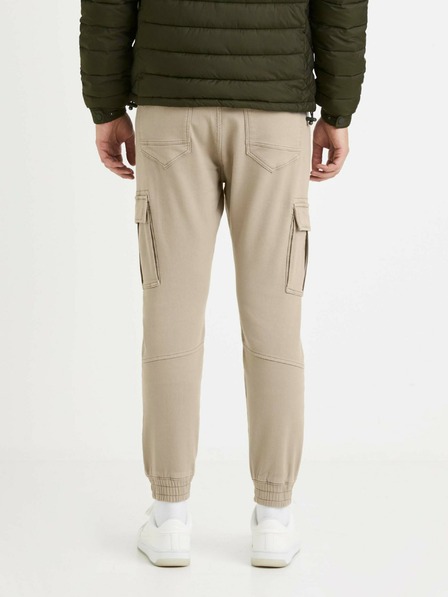 Celio Бежови мъжки панталони Celio Vokit