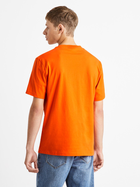 Celio Оранжева мъжка риза Celio University of Florida