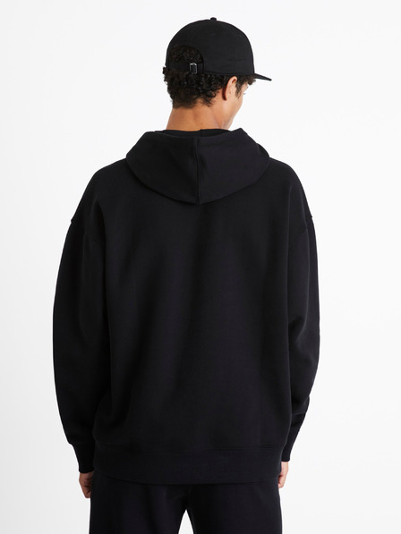 Celio Черно мъжко яке с качулка Celio Харвардски университет