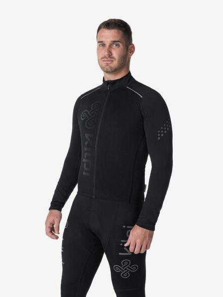 Kilpi Черно мъжко колоездачно трико Kilpi CAMPOS