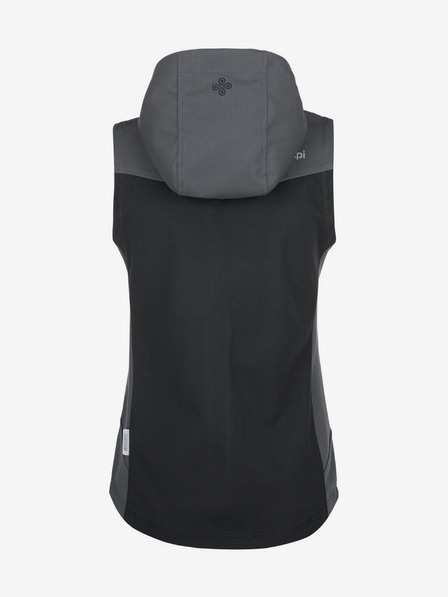 Kilpi Черна дамска софтшел жилетка Kilpi CORTINA