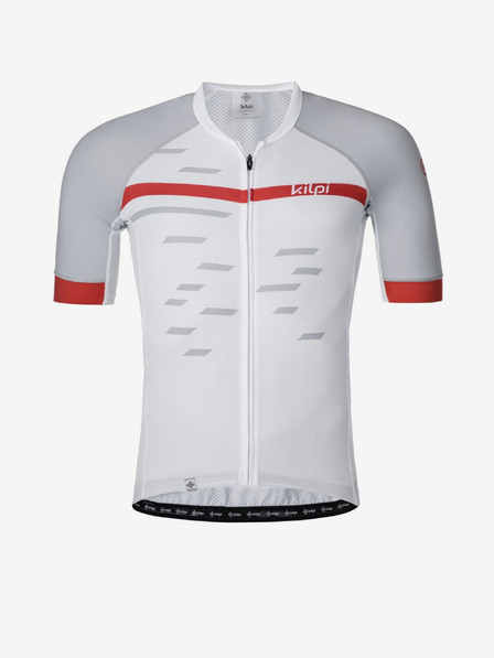 Kilpi Бяла мъжка колоездачна фланелка Kilpi NERITO