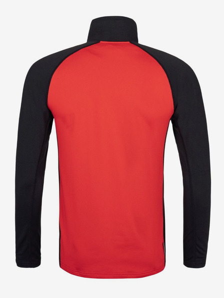 Kilpi Черно-червена мъжка спортна риза със стояща яка Kilpi WILLIE