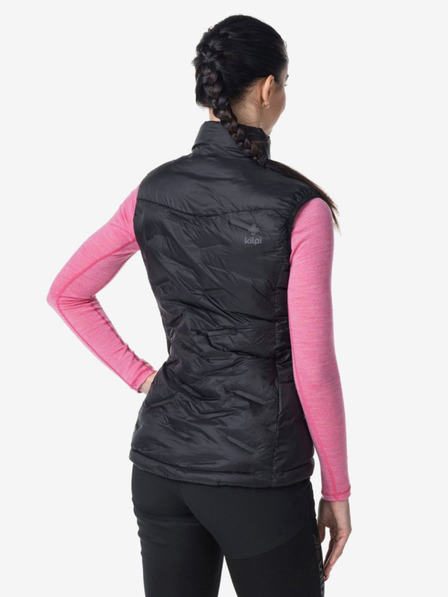 Kilpi Черна дамска ватирана жилетка Kilpi NAI