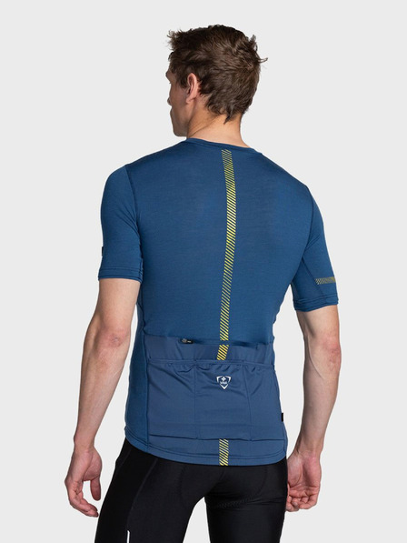 Kilpi Тъмносиня мъжка спортна тениска с щампа Kilpi PETRANA