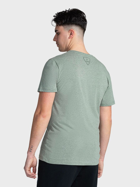 Kilpi Зелена мъжка тениска с щампа Kilpi PORTELA