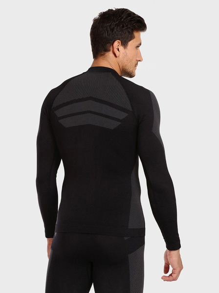 Kilpi Черна мъжка термо риза KILPI NATHAN
