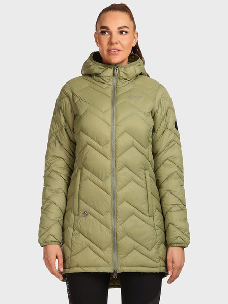 Kilpi Зелено дамско зимно палто Kilpi LEILA-W