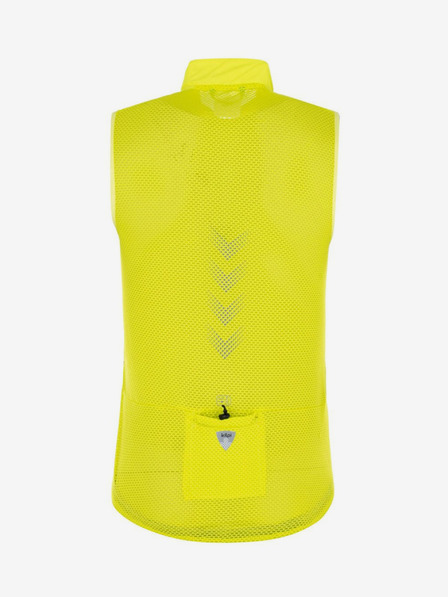 Kilpi Светлозелена мъжка колоездачна жилетка Kilpi FLOW-M