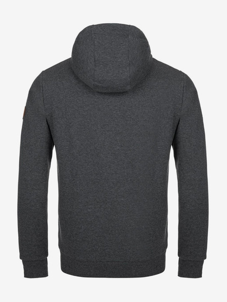 Kilpi Черна мъжка спортна качулка Kilpi Leines-M