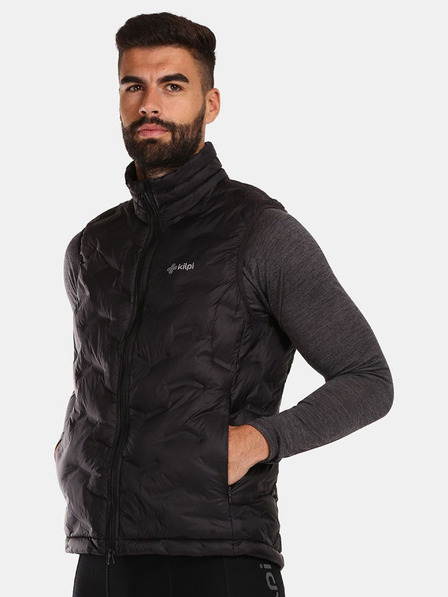 Kilpi Черно мъжко изолирано яке Kilpi Nai-M