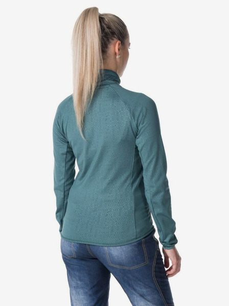 Kilpi Зелен дамски спортен суитчър KILPI JUNIE