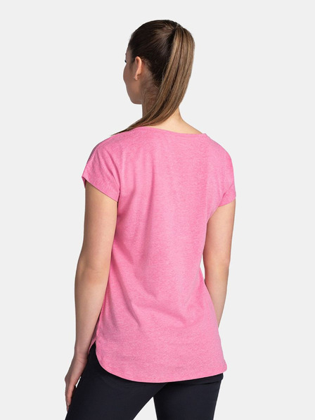 Kilpi Розова дамска тениска с щампа Kilpi NELLIM