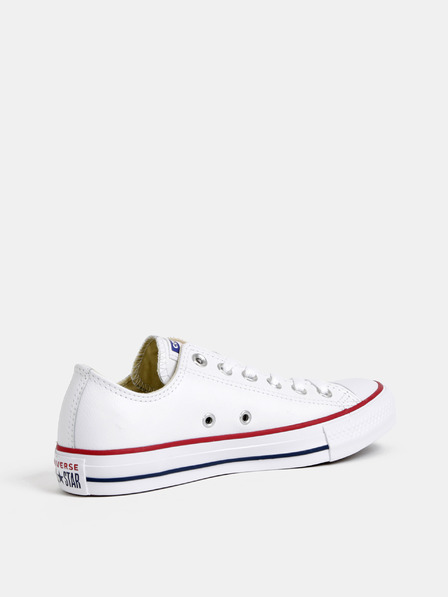 Converse Бели кожени маратонки Converse Chuck Taylor All Star Leather