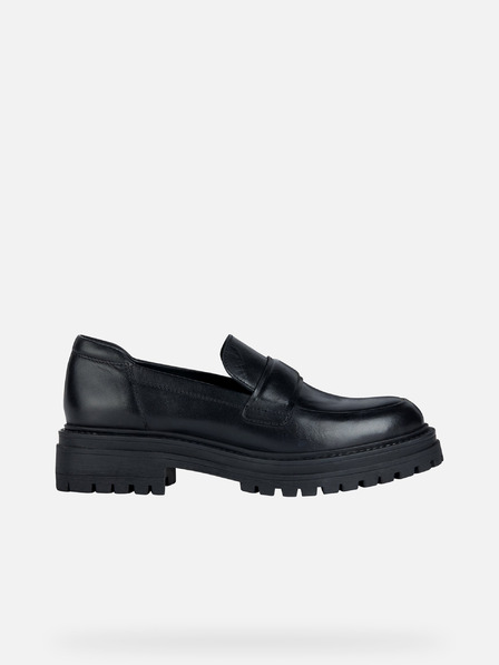 Geox Черни дамски мокасини Geox Iridea