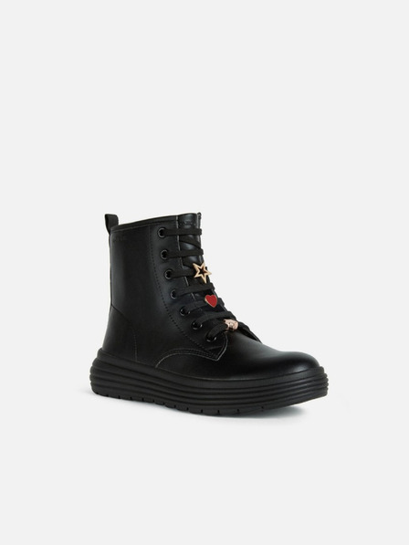 Geox Черни момичешки ankle обувки Geox Phaolae