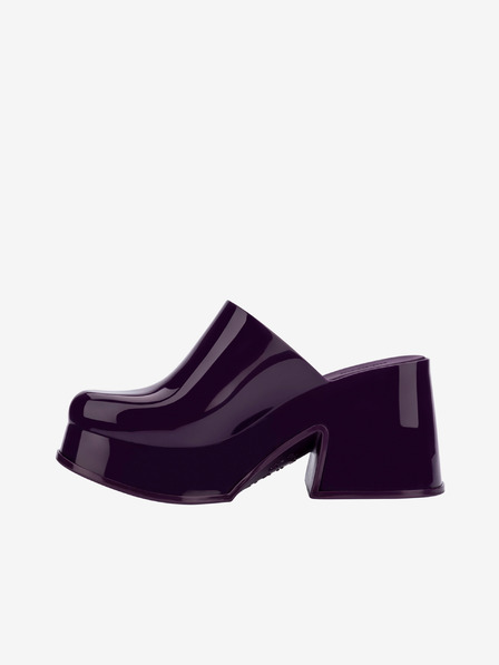 Melissa Лилави дамски чехли с токчета Melissa Mia