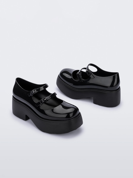 Melissa Черни балерини на платформа Melissa Farah