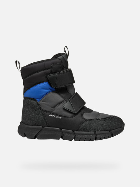 Geox Сиви момчешки боти Geox Flexyper B Abx