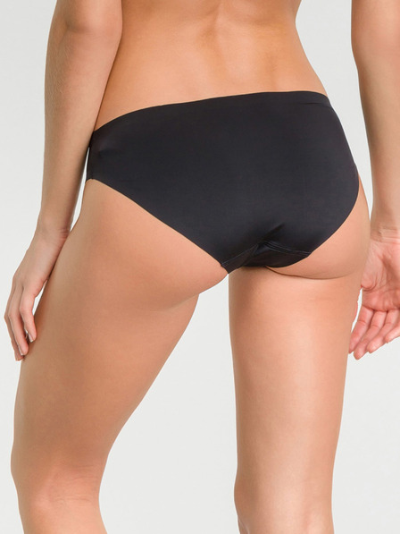 DIM Черни дамски бикини Dim INVISIFREE SLIP