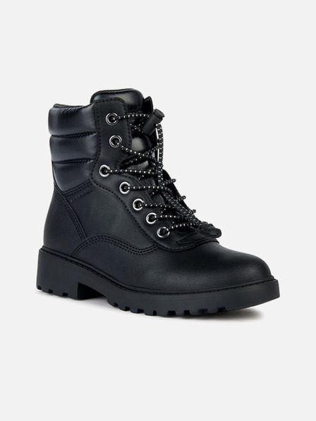 Geox Черни момичешки ankle обувки Geox Casey B ABX