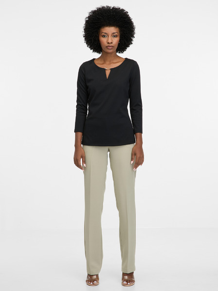 Orsay Черна дамска блуза ORSAY