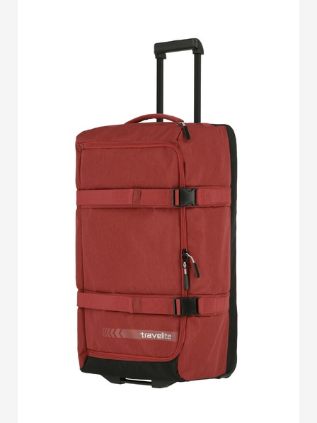 Travelite Travelite Kick Off Wheeled Duffle L - червен