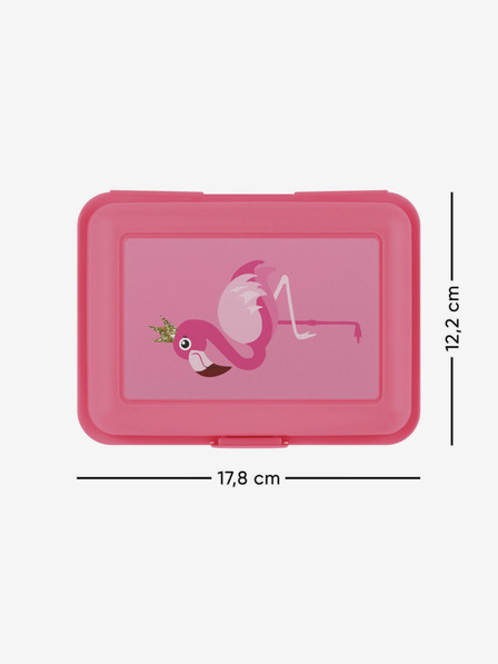 BAAGL Розова кутия за обяд Baagl Flamingo