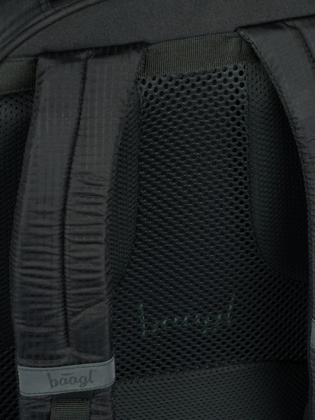 BAAGL Черна раница Baagl Coolmate Green