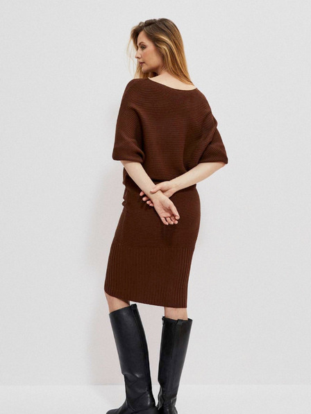 Moodo Кафява дамска рокля Moodo