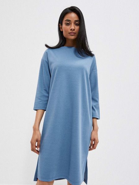 Moodo Синя дамска рокля Moodo