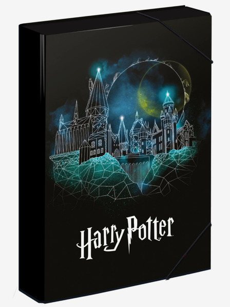 BAAGL Черна училищна тетрадка A4 Jumbo Хари Потър Baagl