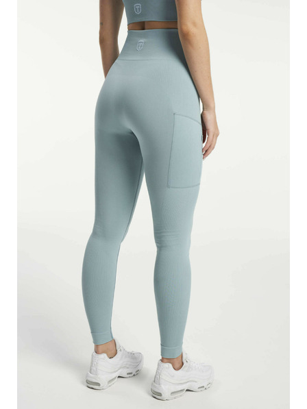 Tenson Дамски безшевни функционални чорапогащи TENSON Seamless Tights W светлосиньо