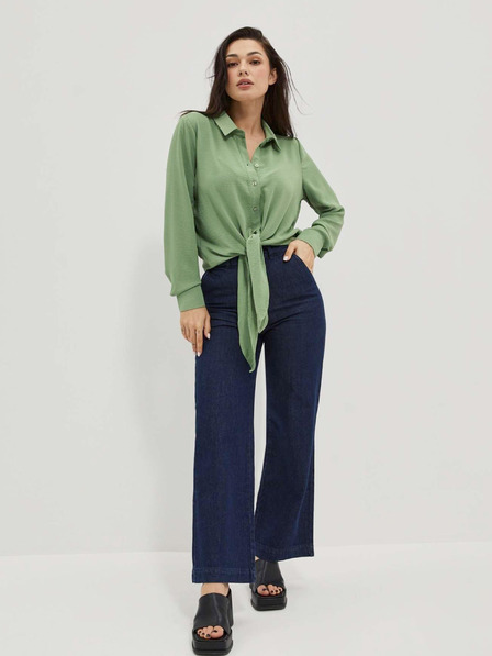 Moodo Зелена дамска риза Moodo