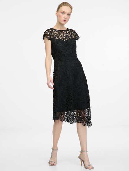 Orsay Черна дамска рокля ORSAY