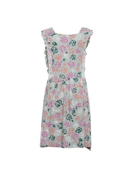 ALPINE PRO Детска лятна рокля ALPINE PRO EDANO pale aqua вариант pe