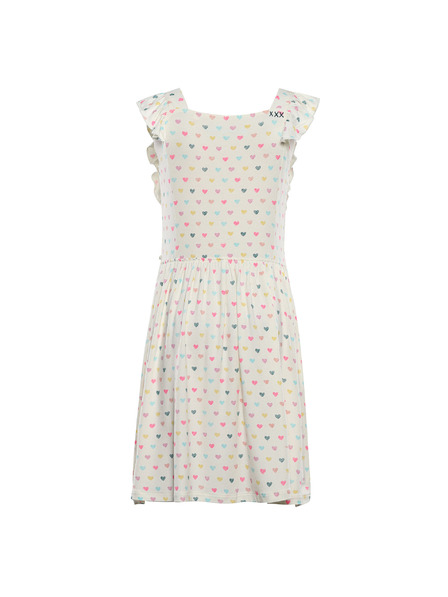 ALPINE PRO Детска лятна рокля ALPINE PRO EDANO creme вариант pc