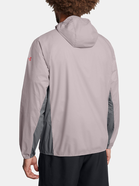 Under Armour Мъжко яке Under Armour LAUNCH LIGHTWEIGHT JKT-GRY