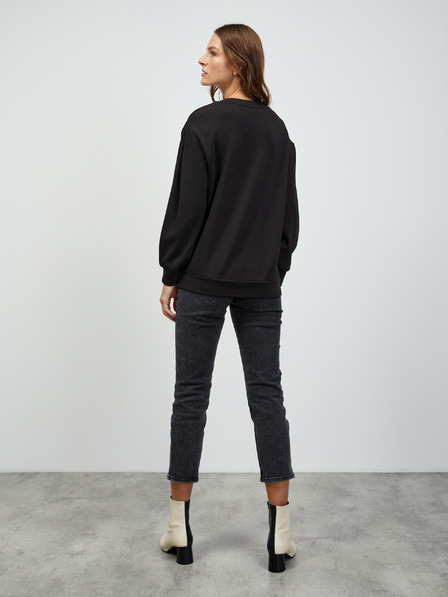 ZOOT.lab Черен дамски основен суитшърт ZOOT.lab Brooklin