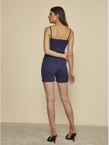 ZOOT.lab Тъмно сини дамски къси панталони ZOOT.lab Paige