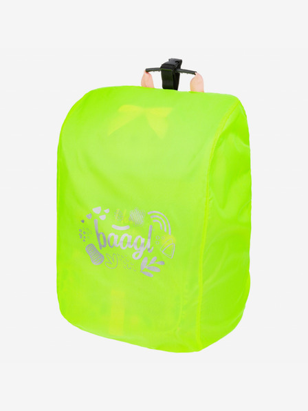 BAAGL Жълт училищен куфарче дъждобран светлоотразителен Baagl