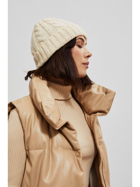 Moodo Топла шапка с плетен шлем Moodo